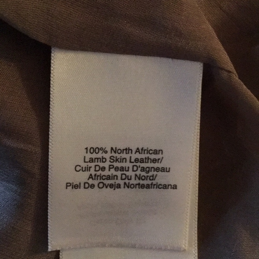 Edun leather jacket - Picture 4 of 4
